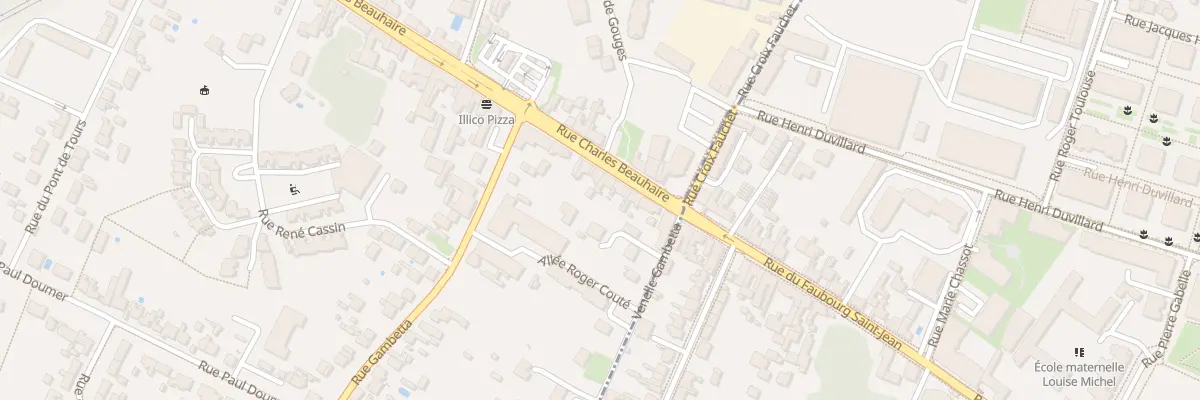 Plan du 7 Rue Charles Beauhaire à Saint-Jean-de-la-Ruelle