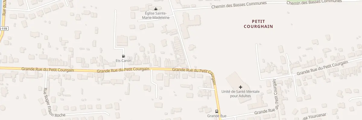 Plan du 3 Rue du Pont Trouille à Calais