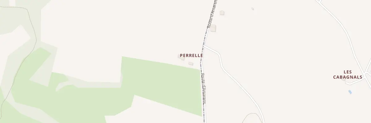 Plan du 2495 Rte d’Amarens à Alos