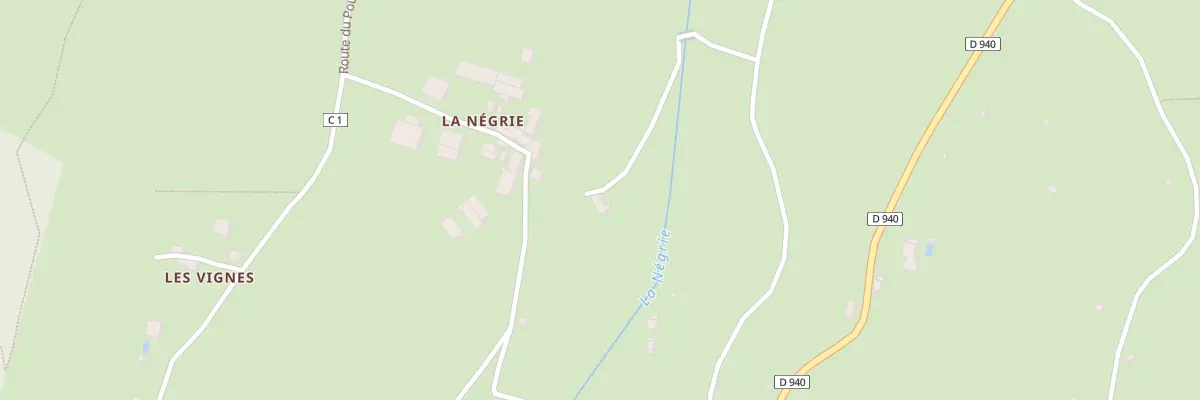 Plan du 5974 La Negrie à Saint-Céré