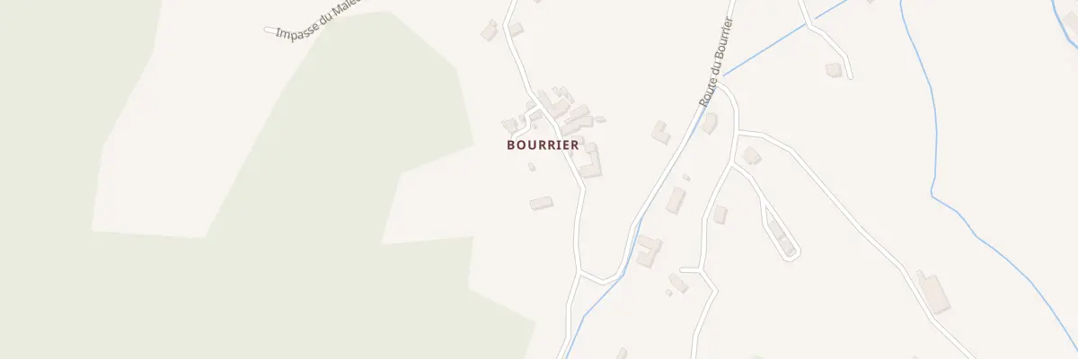 Plan du 5369 Bourrier à Saint-Chamant