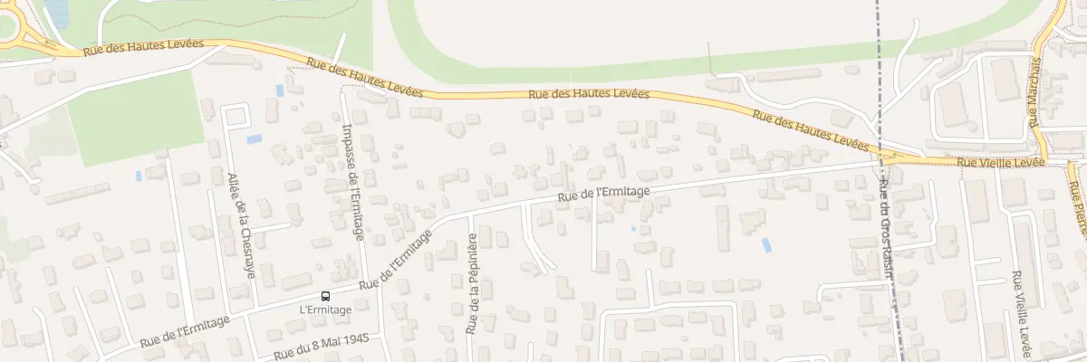 Plan du 38 Rue de l’Ermitage à Saint-Pryvé-Saint-Mesmin
