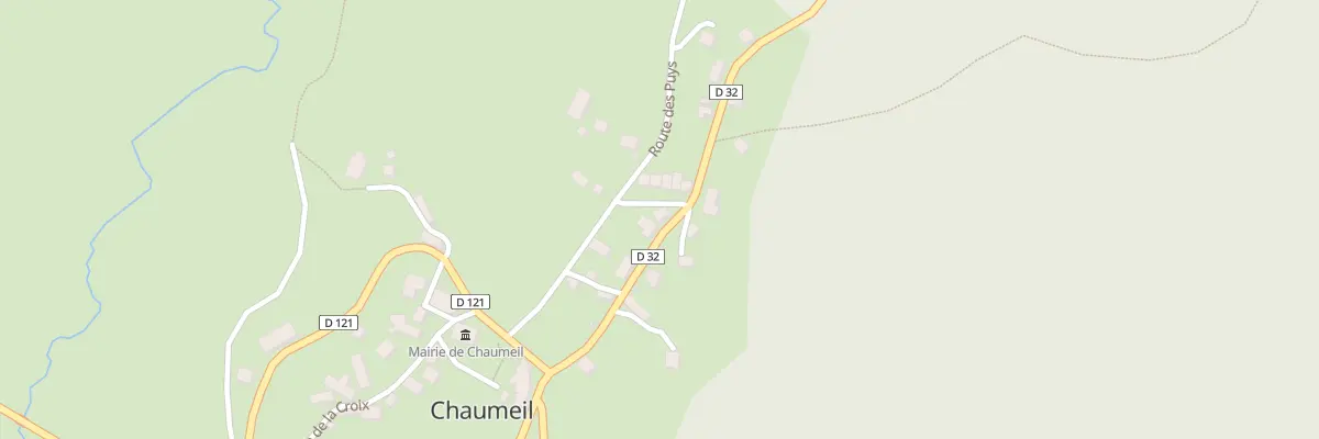 Plan du 5058 Le Bourg à Chaumeil