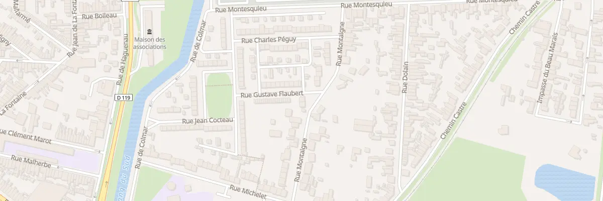 Plan du 150 Rue Montaigne à Calais