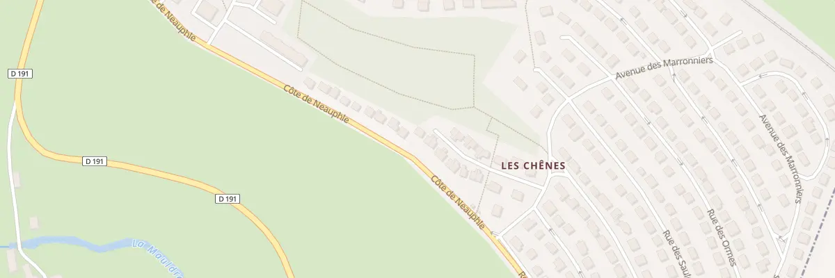 Plan du 23 Rue Georges Brassens à Beynes