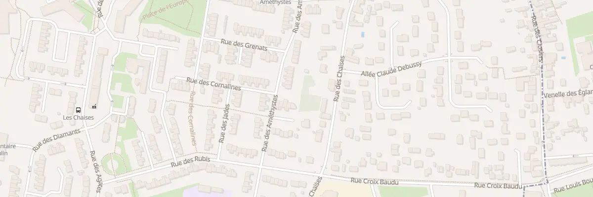 Plan du 12 Rue des Améthystes à Saint-Jean-de-la-Ruelle