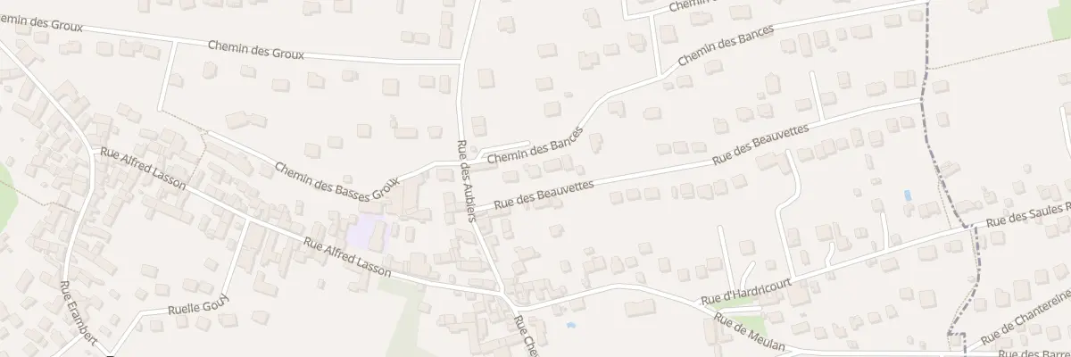 Plan du 5133 Rue des Beauvettes à Mézy-sur-Seine