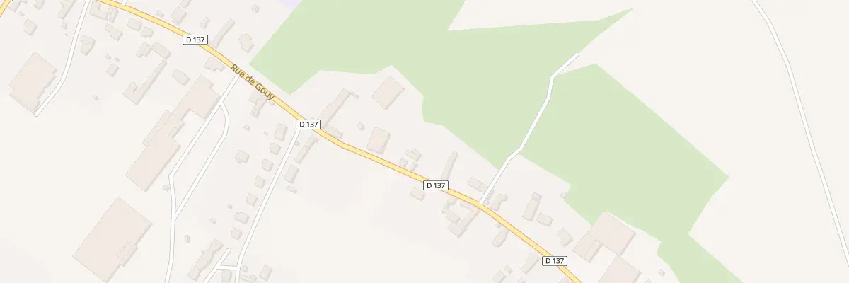 Plan du 445 Rue de Gouy à Campagne-lès-Hesdin
