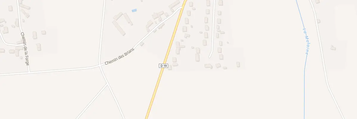 Plan du 91 Rte de Gracay à Genouilly