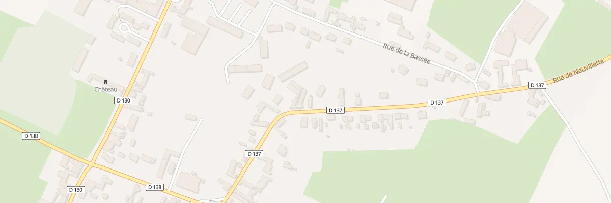 Plan du 195 Rue de Neuvillette à Campagne-lès-Hesdin