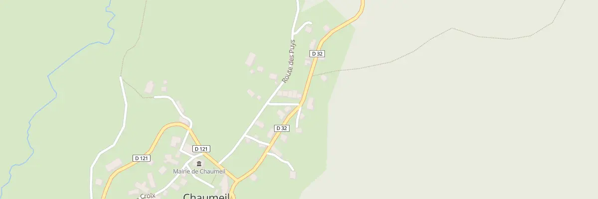 Plan du 5062 Le Bourg à Chaumeil