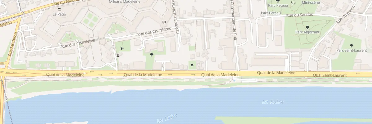 Plan du 30 Quai de la Madeleine à Orléans