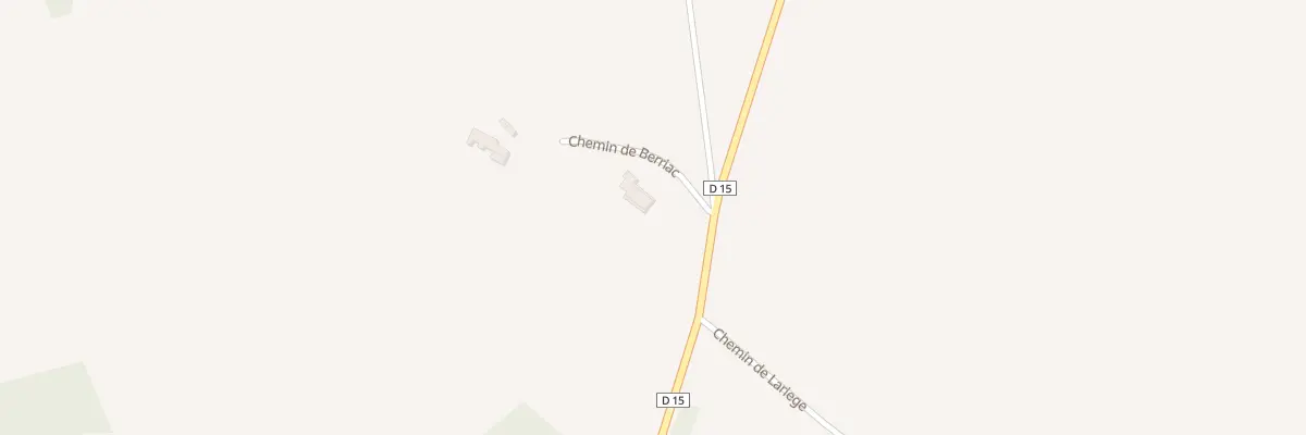 Plan du 65 Che de Berriac à Saint-Gauzens