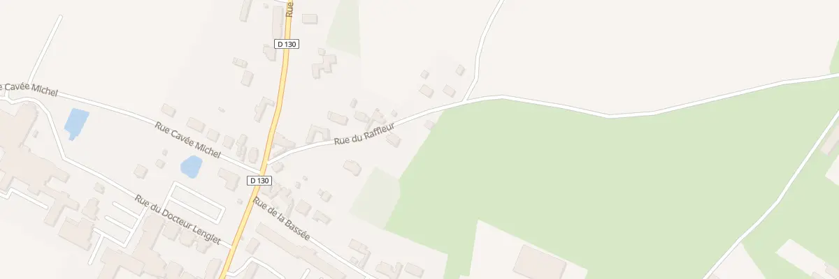 Plan du 204 Rue du Raffleur à Campagne-lès-Hesdin