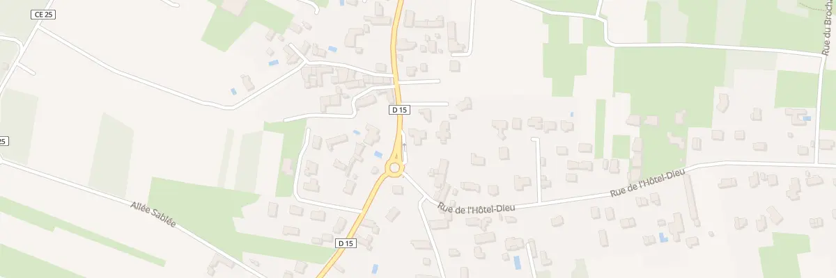 Plan du 2391 Rue Paulin Labarre à Olivet