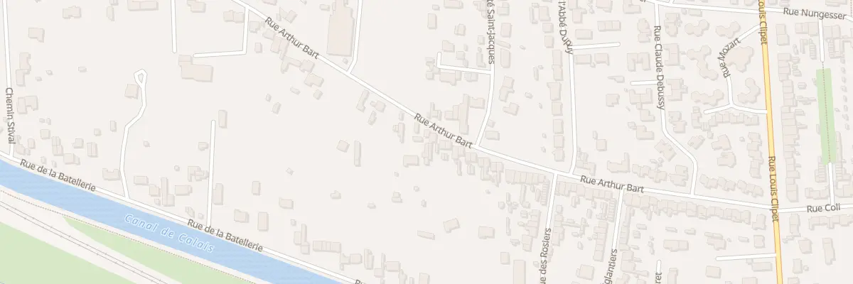 Plan du 174 Rue Arthur Bart à Coulogne