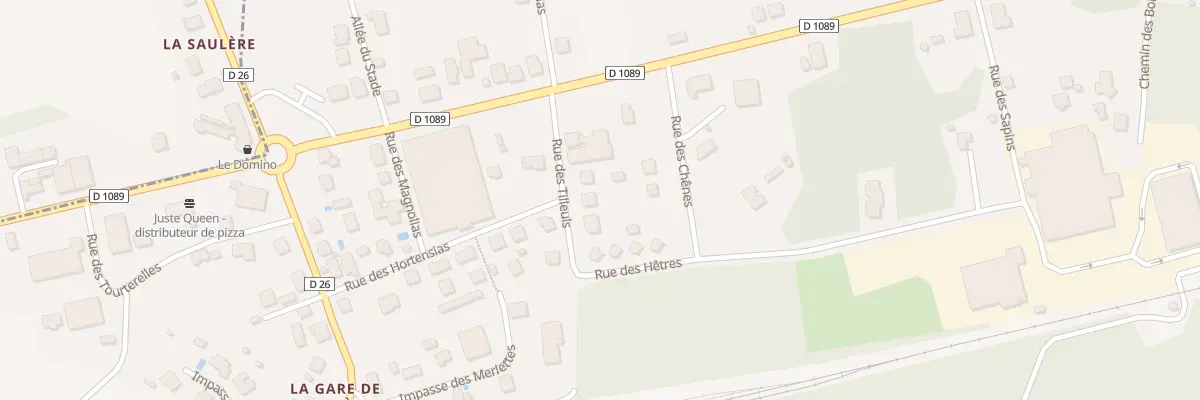 Plan du 5 Rue des Tilleuls à Saint-Priest-de-Gimel