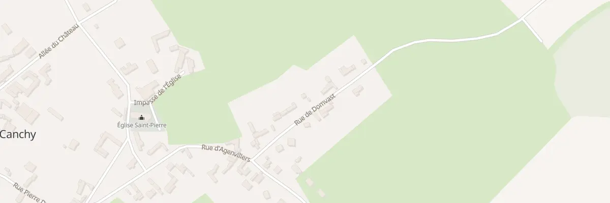 Plan du 5B Rue de Domvast à Canchy