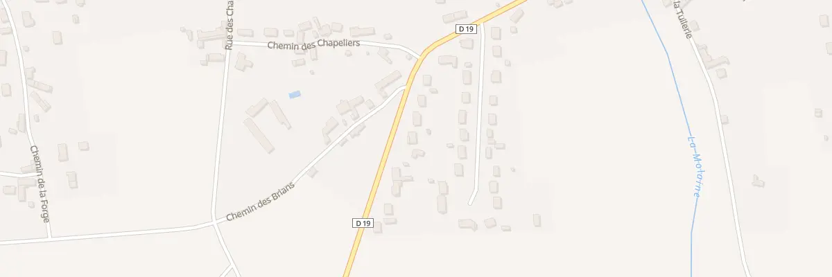 Plan du 83 Rte de Gracay à Genouilly