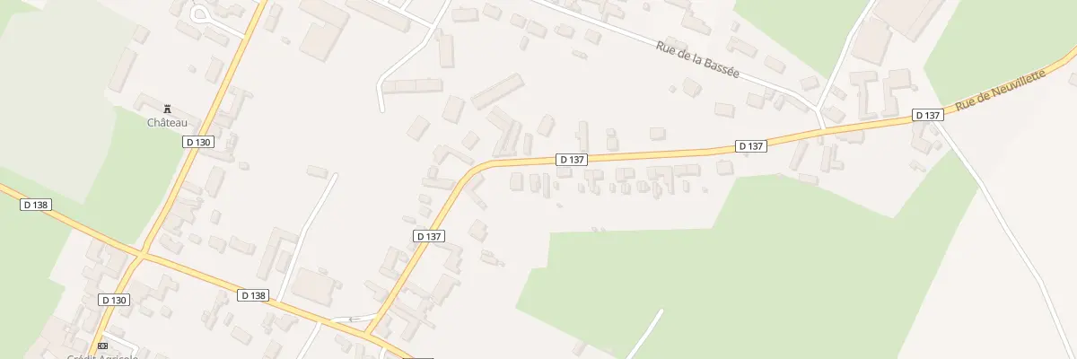 Plan du 216 Rue de Neuvillette à Campagne-lès-Hesdin