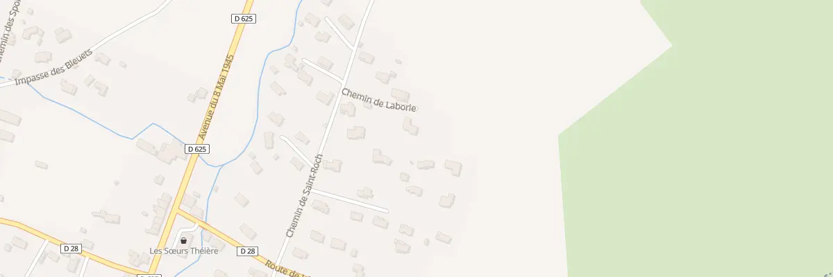 Plan du 4 Che de Laborie à Aigues-Vives
