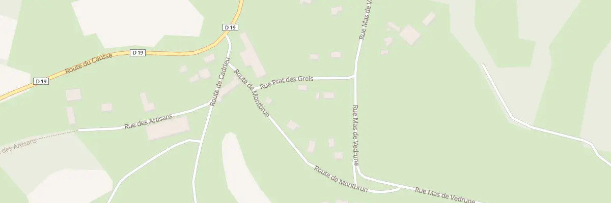 Plan du 102 Rue Prat des Grels à Gréalou
