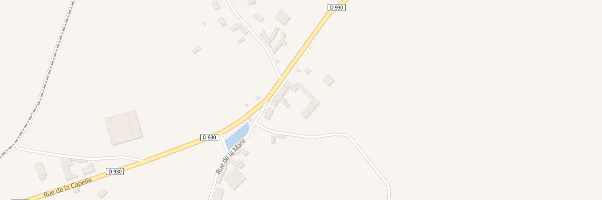 Plan du 6 Rue de la Capelle à Lachapelle-sous-Gerberoy