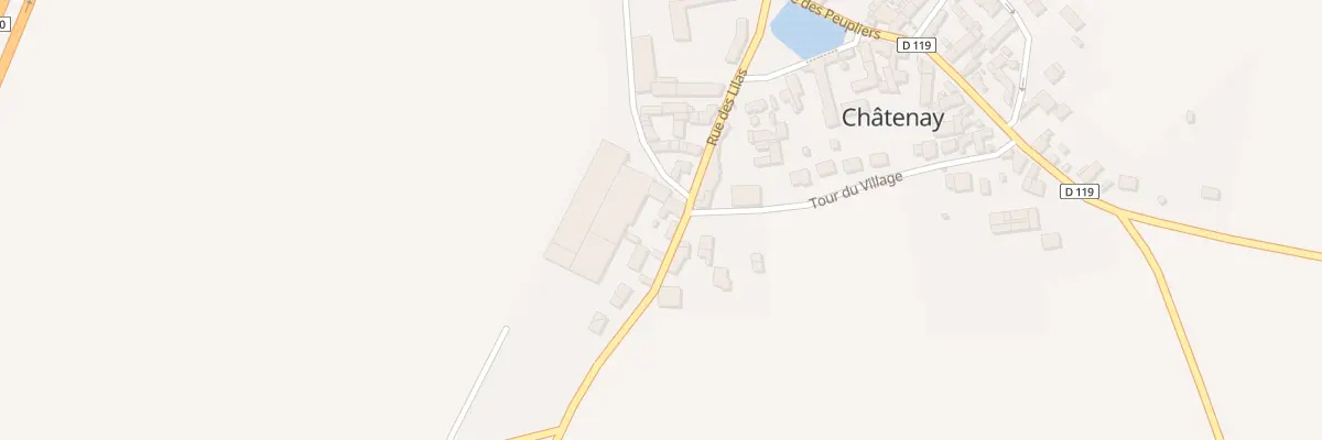Plan du 16 Rue des Lilas à Châtenay