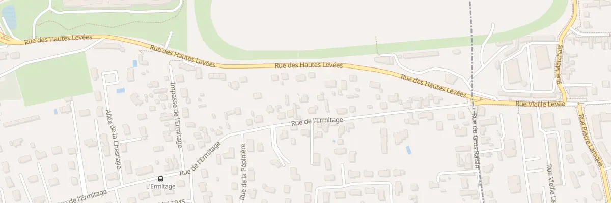 Plan du 32 Rue de l’Ermitage à Saint-Pryvé-Saint-Mesmin