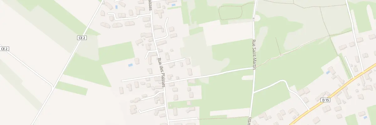 Plan du 853 Rue des Plaisses à Olivet