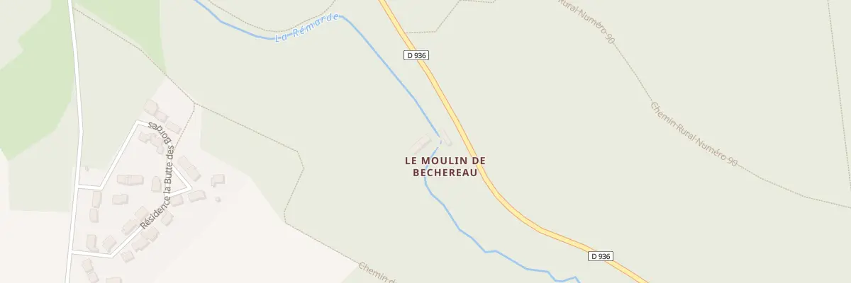 Plan du 5908 Bechereau à Sonchamp