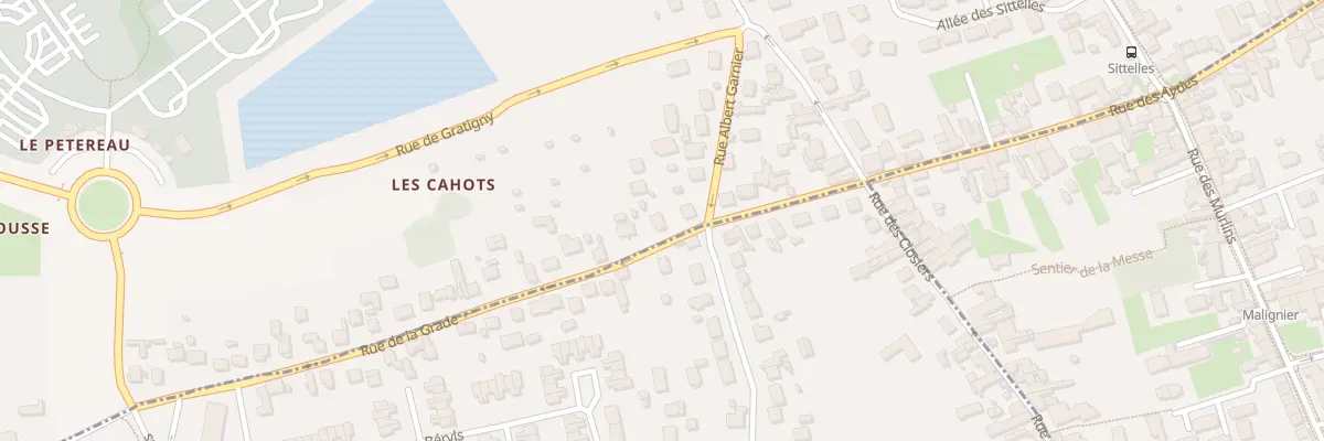 Plan du 156 Rue de la Grade à Saran