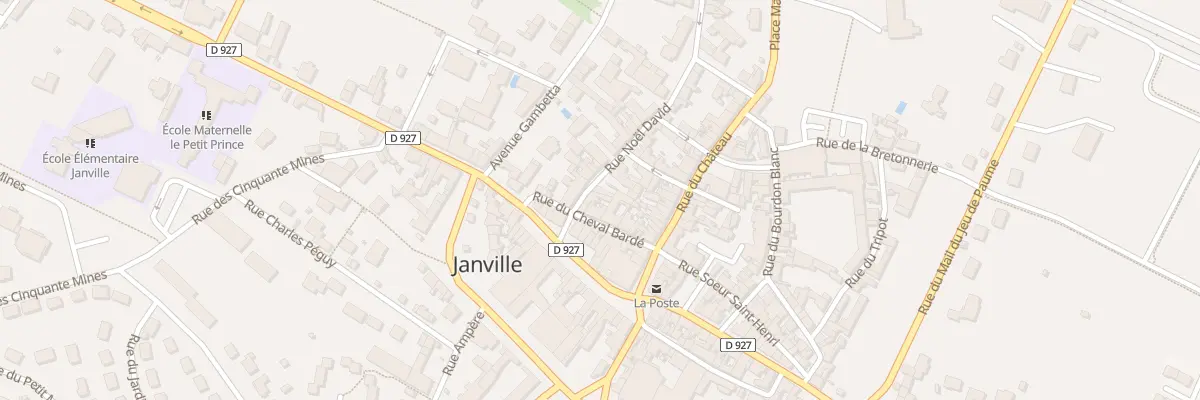 Plan du 4 Rue Noël David à Janville-en-Beauce