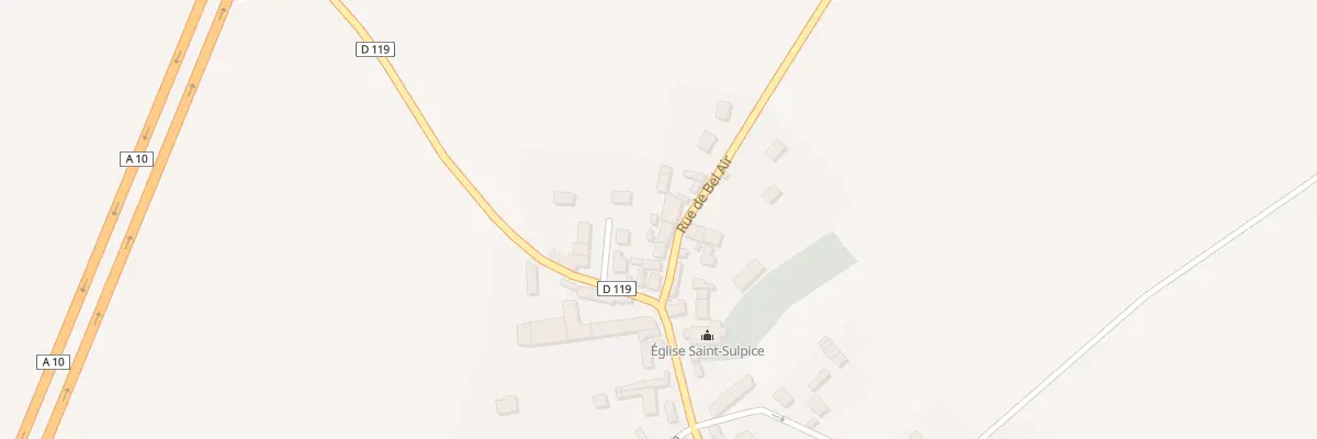 Plan du 1 Rue de Bel-air à Châtenay