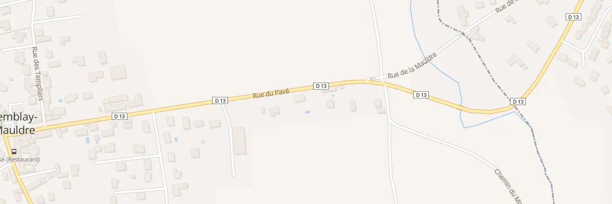 Plan du 52 Rue du Pavé au Tremblay-sur-Mauldre