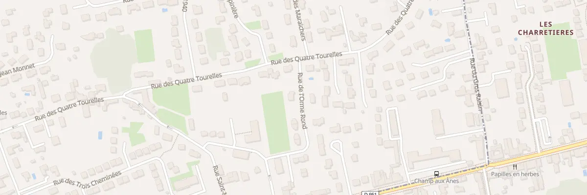 Plan du 11 Rue de l’Orme Rond à Saint-Pryvé-Saint-Mesmin