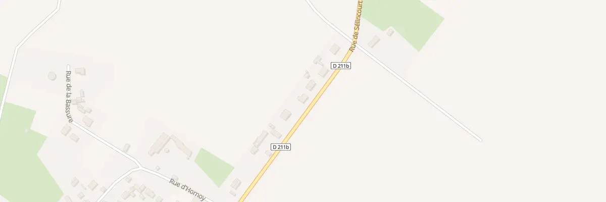 Plan du 11 Rue de Selincourt à Hornoy-le-Bourg