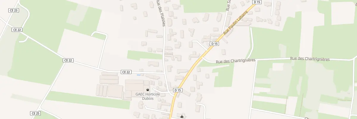 Plan du 1211 Rue des Plaisses à Olivet