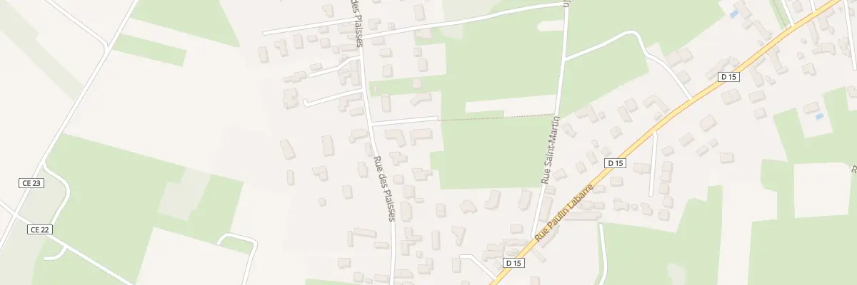 Plan du 991 Rue des Plaisses à Olivet