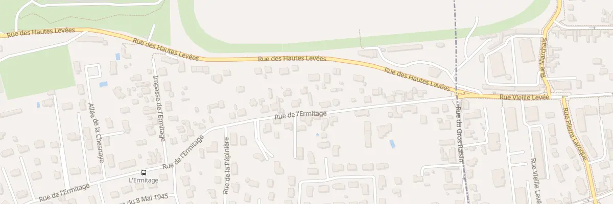 Plan du 28 Rue de l’Ermitage à Saint-Pryvé-Saint-Mesmin