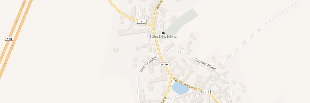 Plan du 9 Rue du Moulin à Châtenay