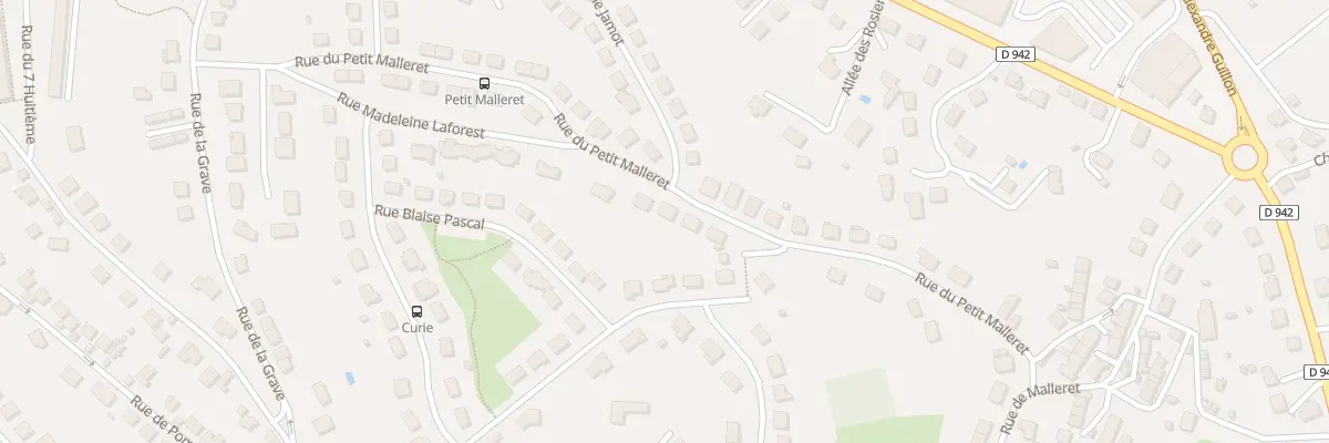 Plan du 27 Rue du Petit Malleret à Guéret