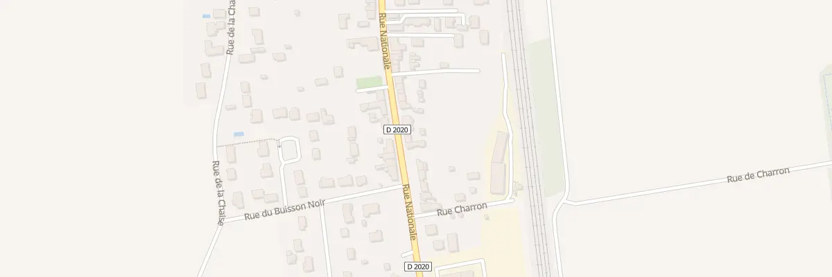 Plan du 89B Rue Nationale à Cercottes