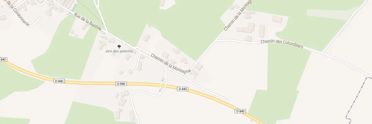 Plan du 157 Chem de la Montagne à Rudelle