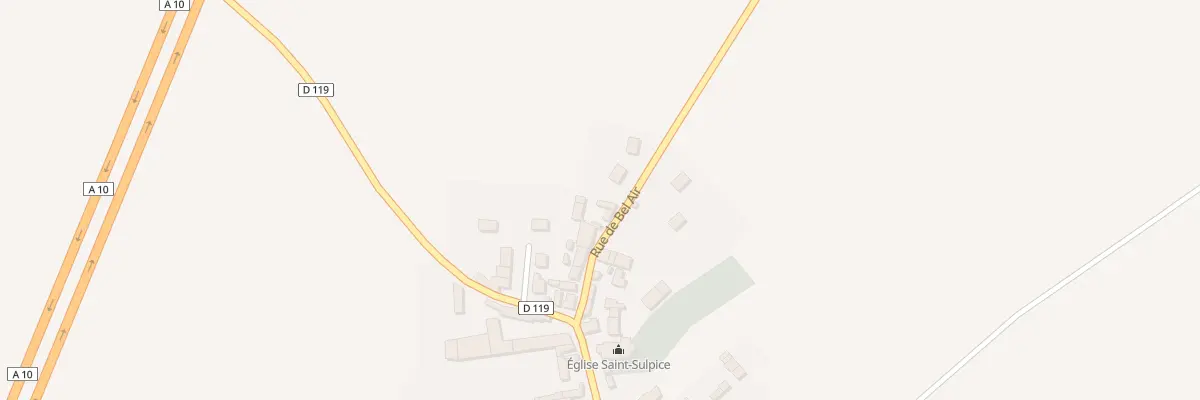 Plan du 3 Rue de Bel-air à Châtenay