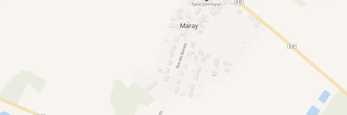 Plan du 9 Rue des Barrets à Maray