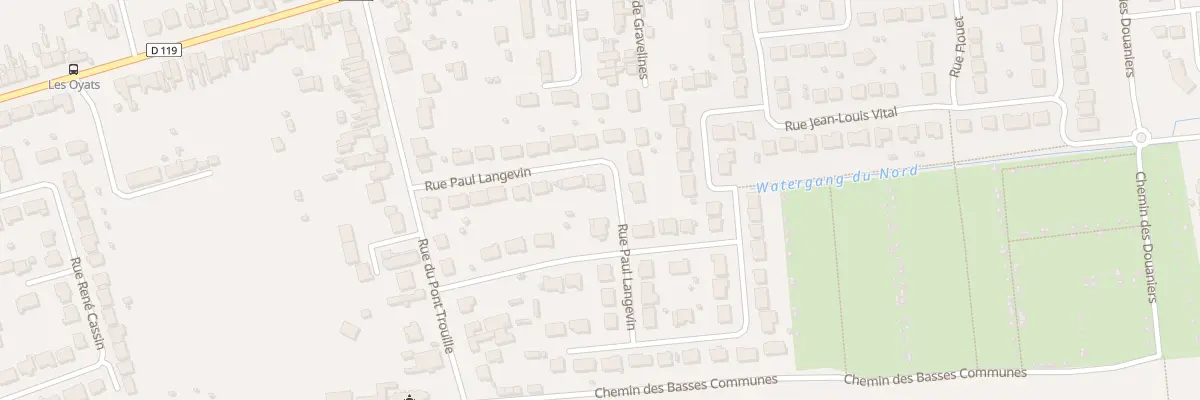 Plan du 136 Rue Paul Langevin à Calais