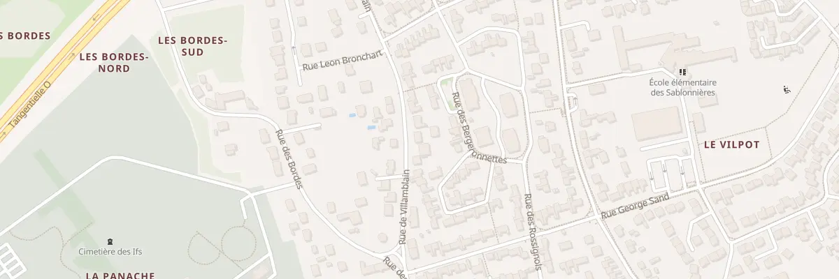 Plan du 172 Rue de Villamblain à Saran