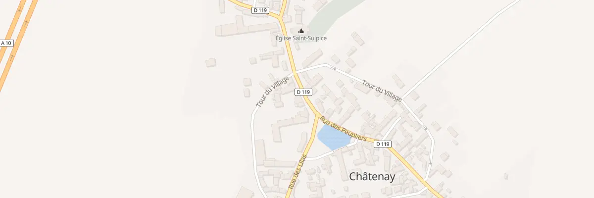 Plan du 3 Rue du Moulin à Châtenay