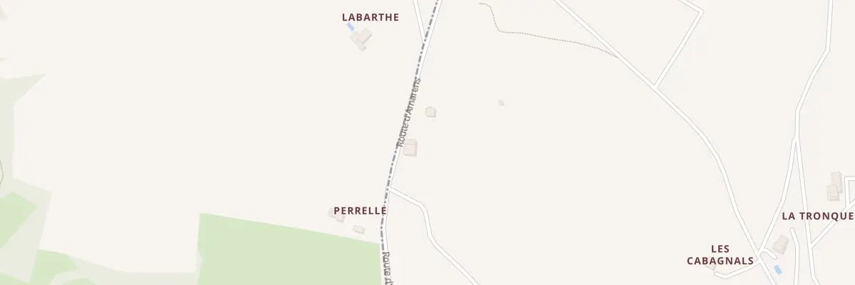 Plan du 5012 Perrele à Andillac
